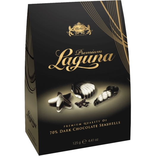 Carla Laguna Premium horká s bielou čokoládou