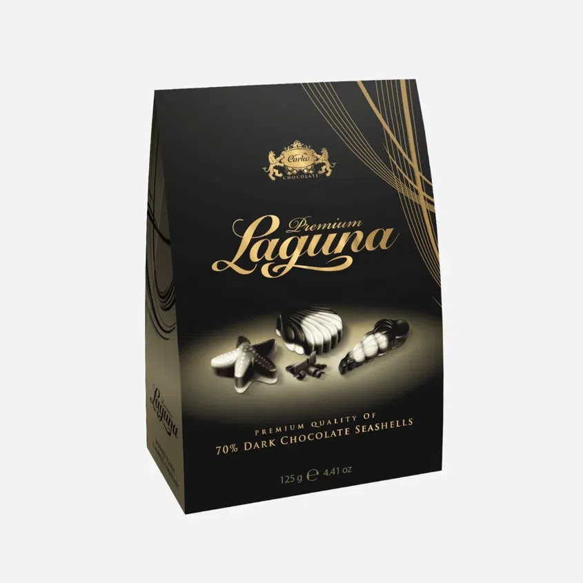 Carla Laguna Premium horká s bielou čokoládou