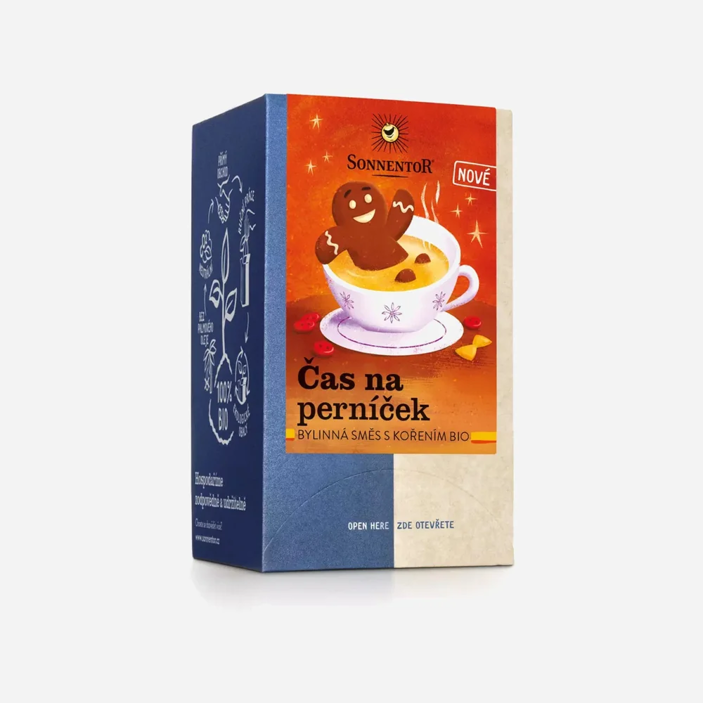 Čas na perníček BIO porciovaný čaj 32,4 g