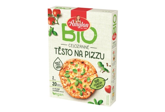 Celozrnné cesto na pizzu BIO