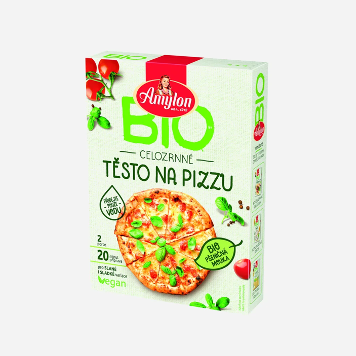 Celozrnné cesto na pizzu BIO