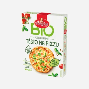 Celozrnné cesto na pizzu BIO