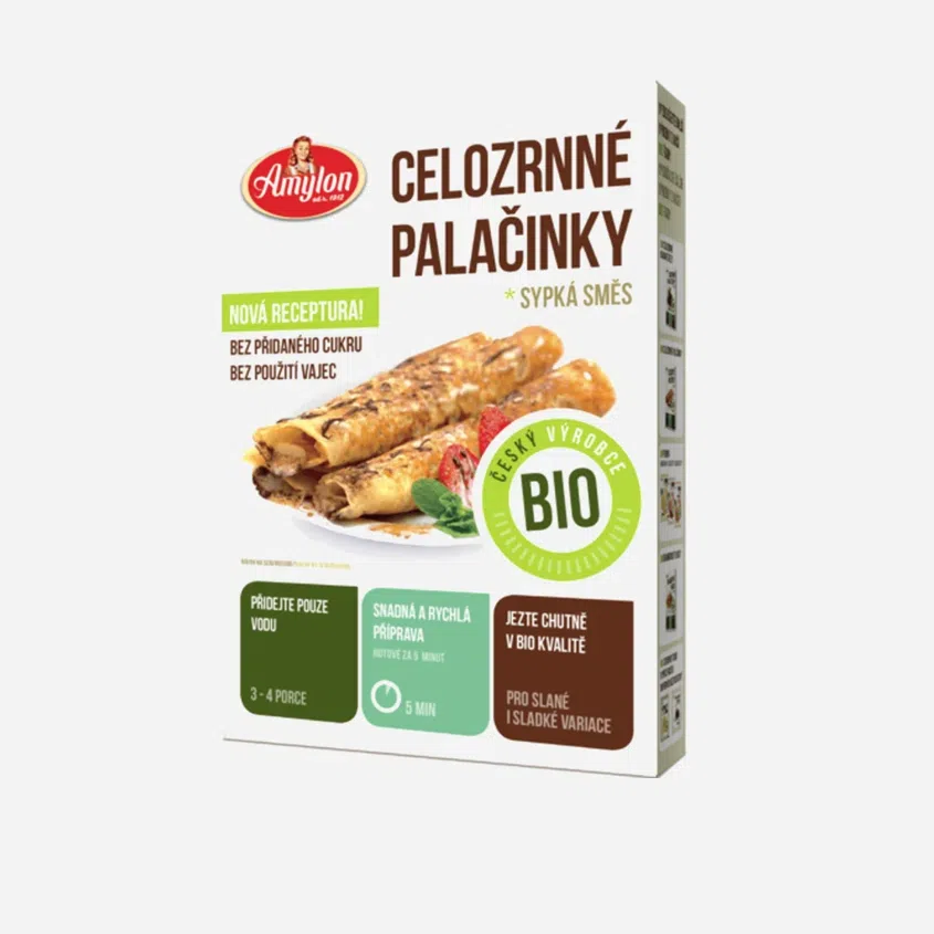 Celozrnné palacinky BIO