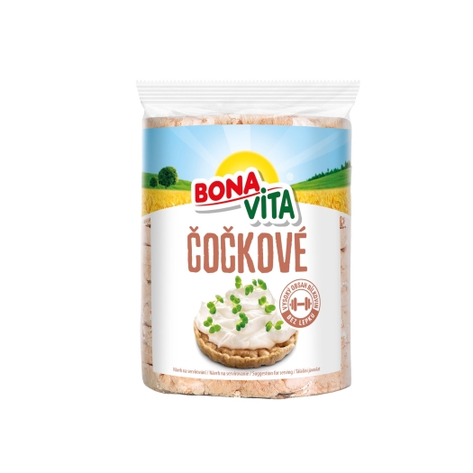 Celozrnné šošovicové chlebíčky s morskou soľou