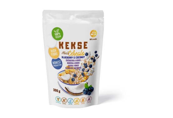 Cereálie čučoriedka a kokos bezlepkové