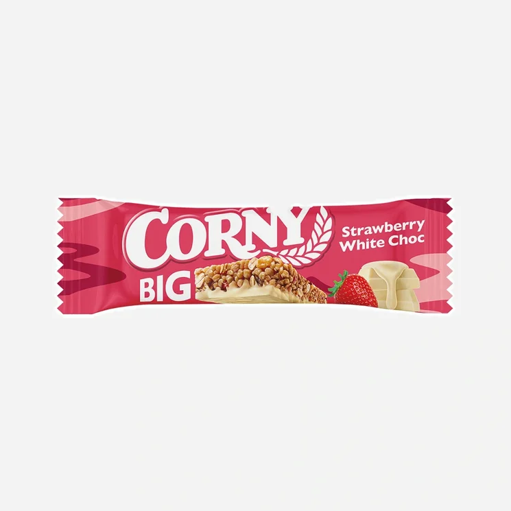 Cereálna tyčinka Jahoda-Biela čokoláda