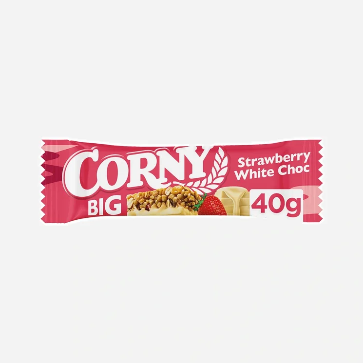 Cereálna tyčinka Jahoda-Biela čokoláda
