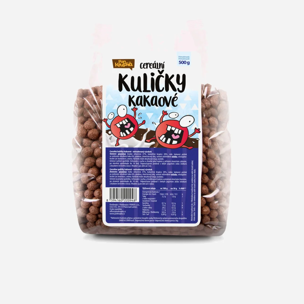 Cereálne guličky kakaové