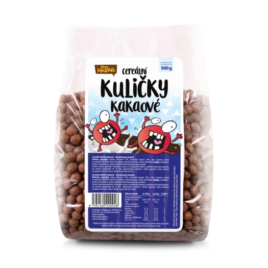 Cereálne guličky kakaové