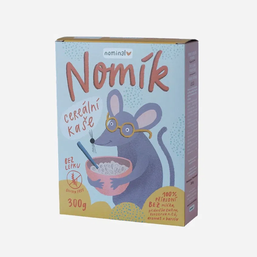 Cereálne kaše Nomík