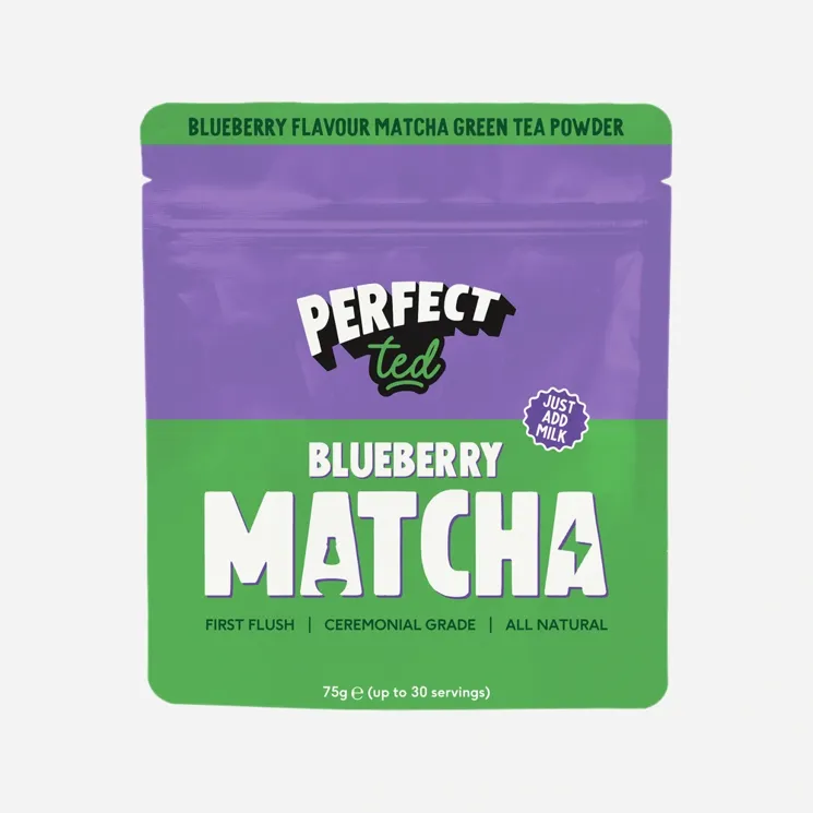 Ceremoniálna matcha čučoriedka