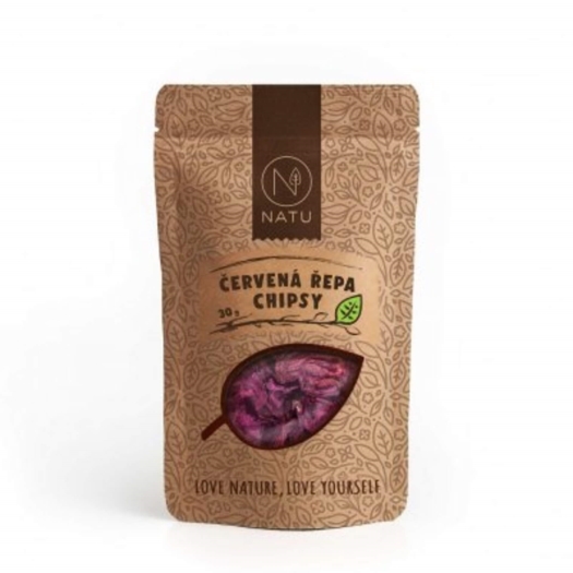 Červená repa chipsy