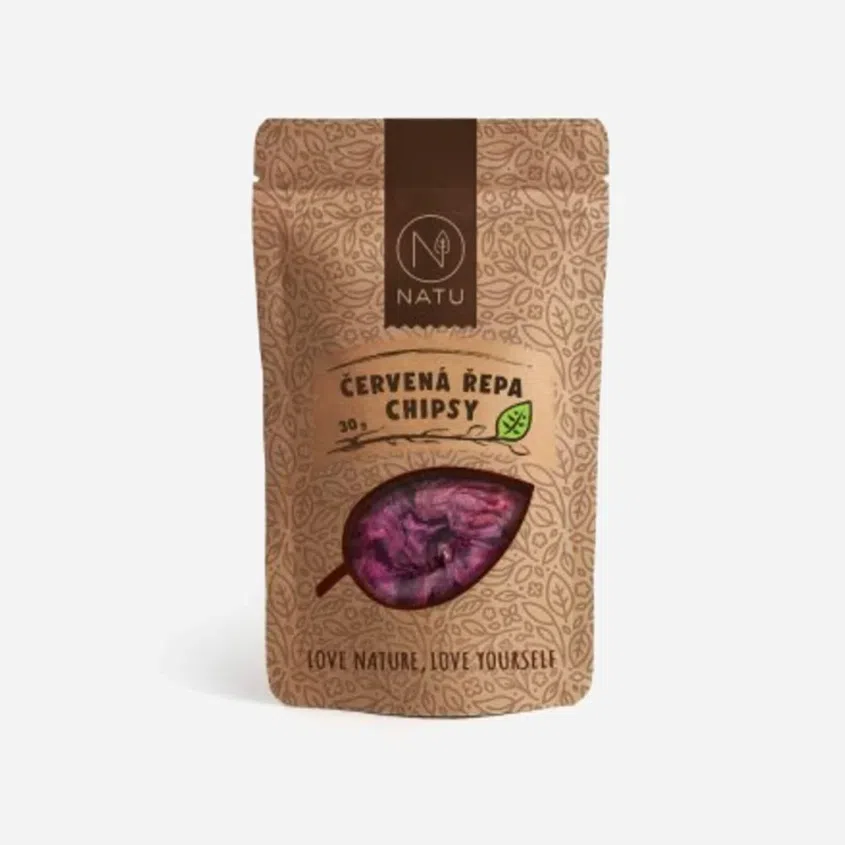 Červená repa chipsy