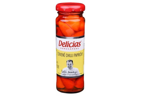Červené chilli papričky