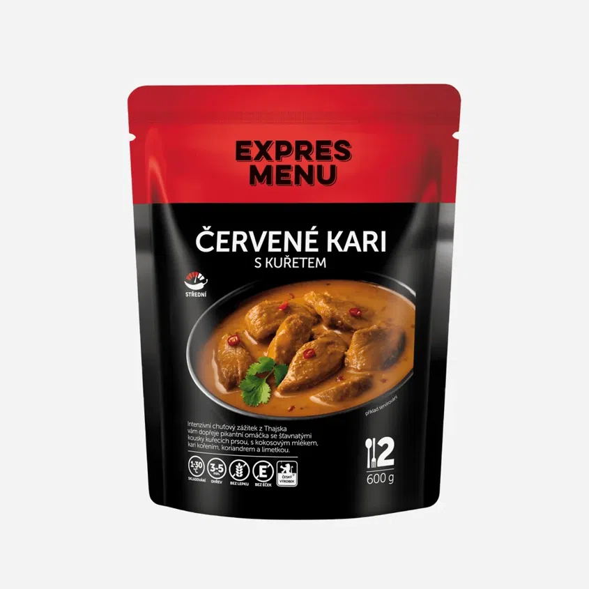 Červené karí s kuraťom