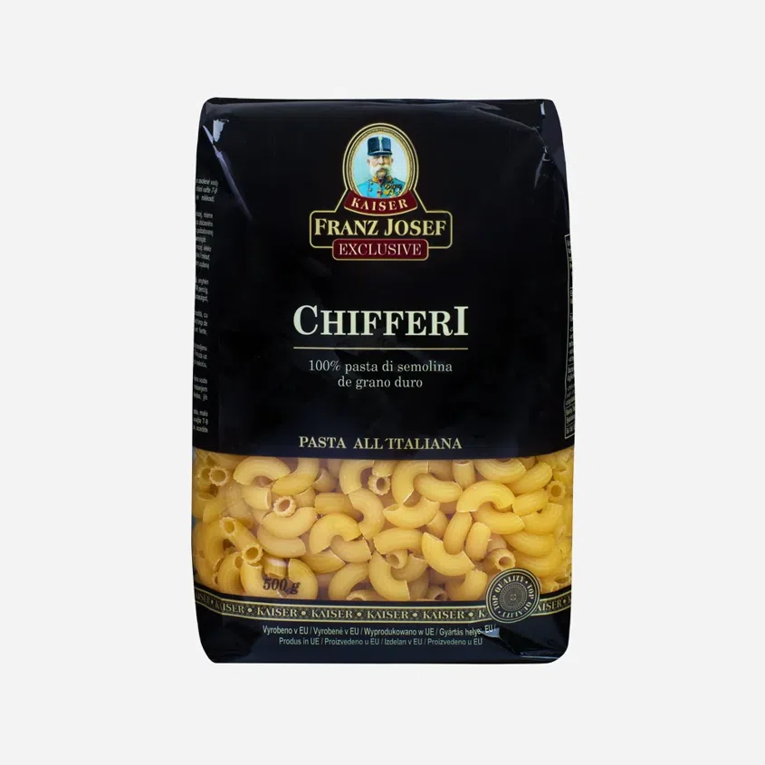 Cestoviny Chifferi kolienka