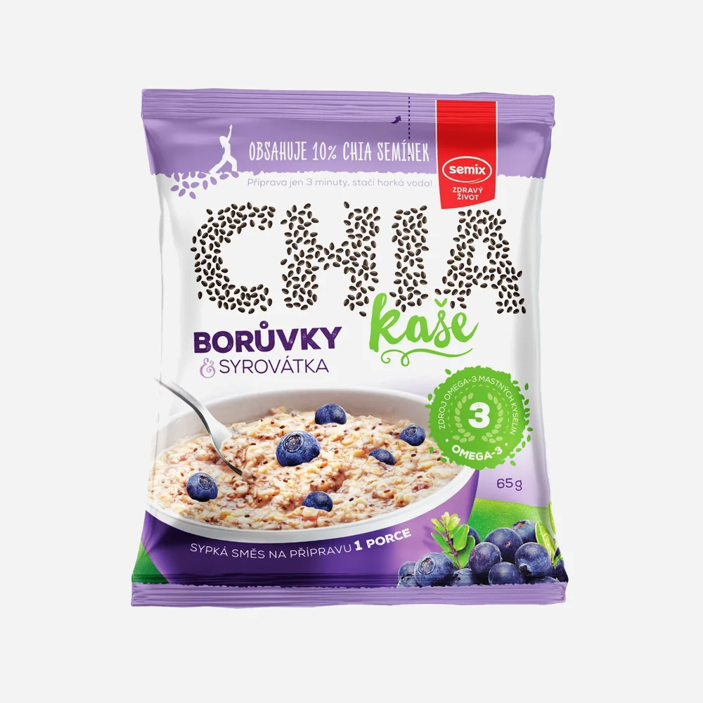Chia Kaša čučoriedky a srvátka
