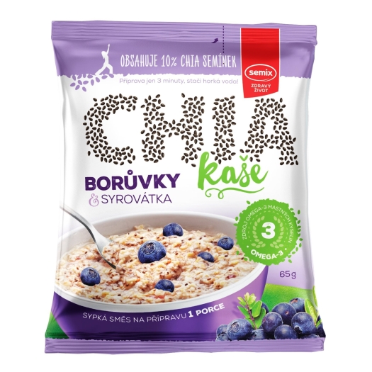 Chia Kaša čučoriedky a srvátka