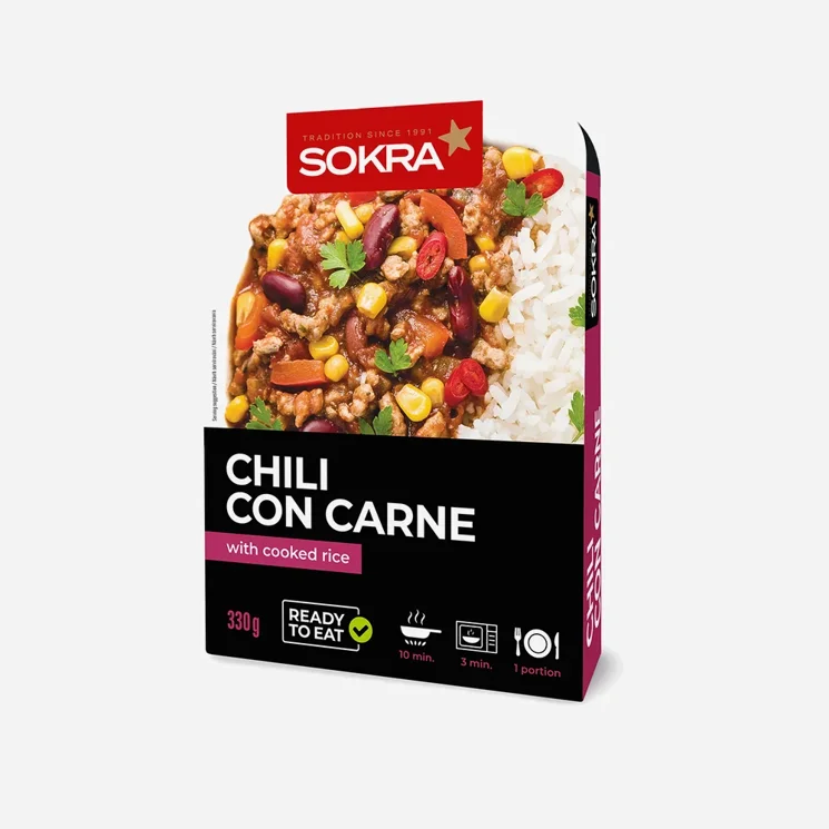 Chili con carne s varenou ryžou