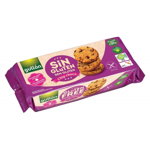 Chip choco bezlepkové sušienky s kúskami čokolády bez pridaného cukru