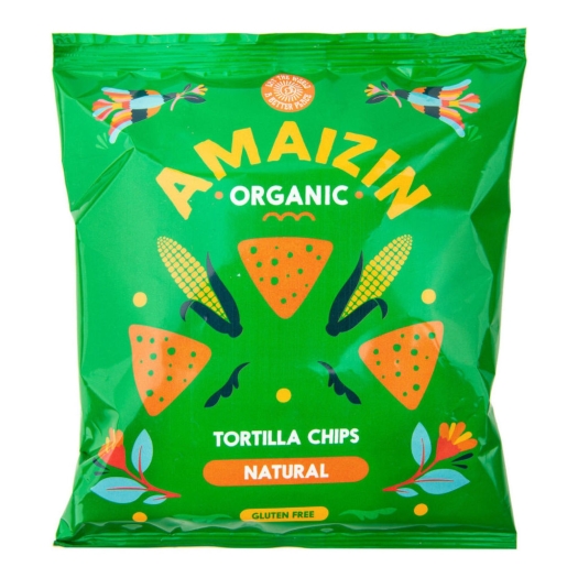 Chipsy kukuričné ​​natural BIO
