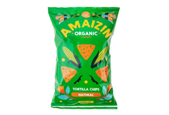Chipsy kukuričné ​​natural BIO