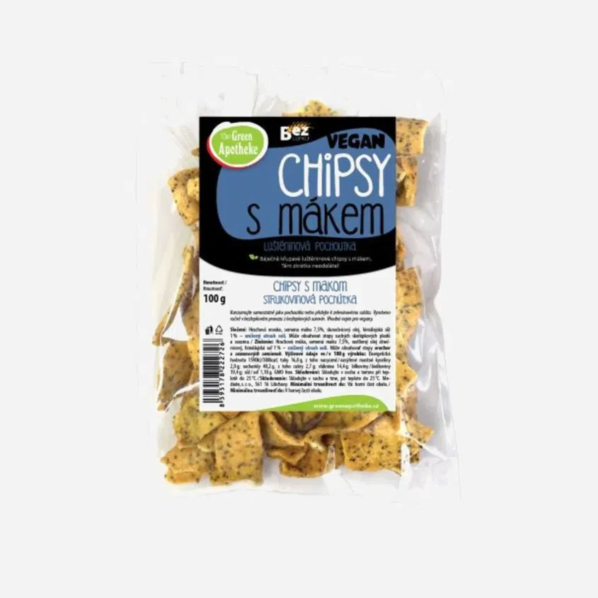 Chipsy makové