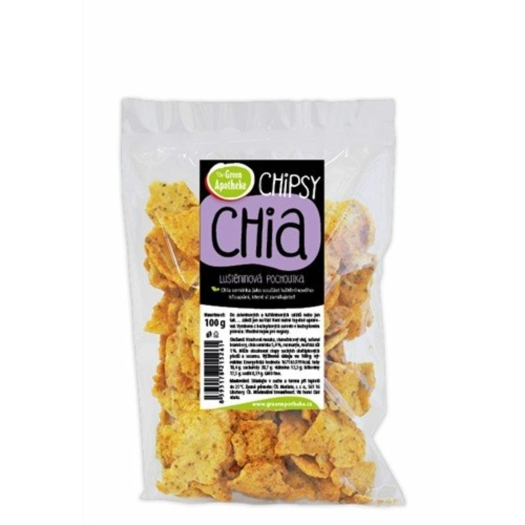 Chipsy s chia a rozmarínom