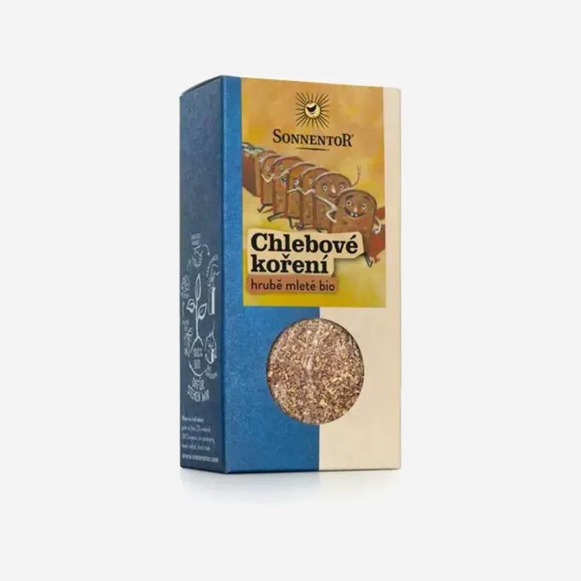 Chlebové korenie hrubo mleté BIO