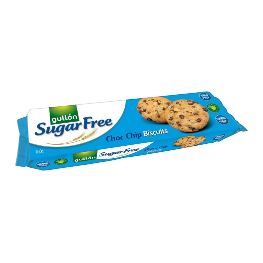 Choc chips Biscuits sušienky s kúskami čokolády, bez cukru