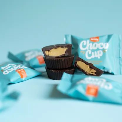 Choco Cups horká čokoláda & pistácie