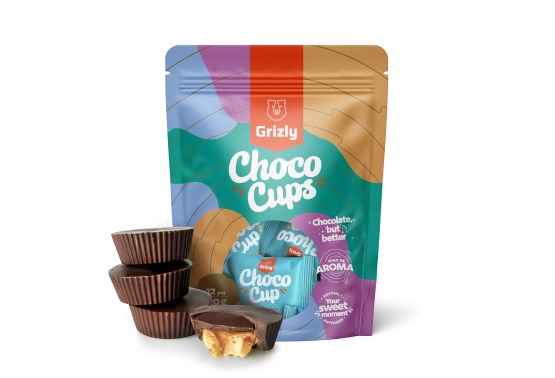 Choco Cups horká čokoláda & pistácie