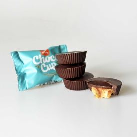 Choco Cups horká čokoláda & pistácie