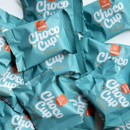 Choco Cups horká čokoláda & pistácie