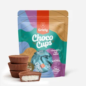 Choco Cups mliečna čokoláda & kokos