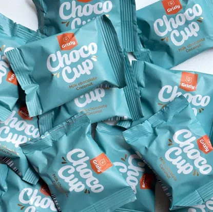 Choco Cups mliečna čokoláda & kokos