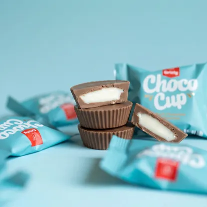 Choco Cups mliečna čokoláda & kokos