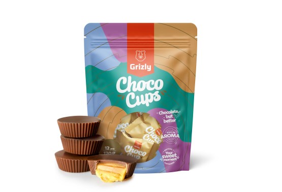 Choco Cups mliečna čokoláda & mango