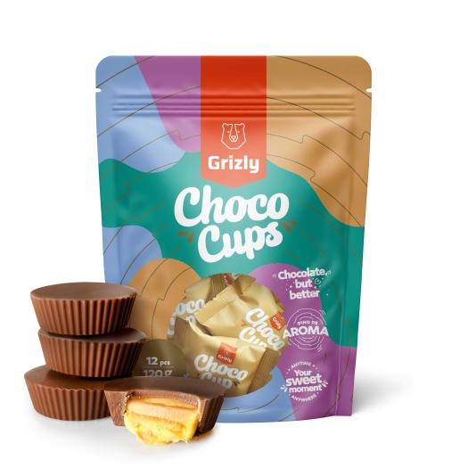 Choco Cups mliečna čokoláda & mango