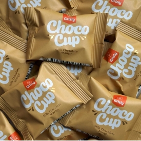 Choco Cups mliečna čokoláda & mango