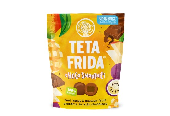 Choco Smoothies pravé mango a marakuja v mliečnej čokoláde