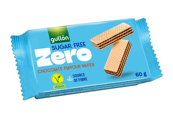 Chocolate wafer Oblátky plnené čokoládovým krémom, bez cukru, sa sladidlami