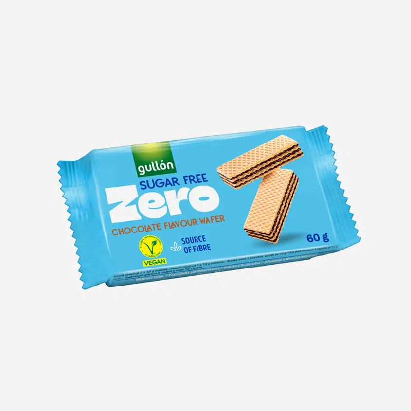 Chocolate wafer Oblátky plnené čokoládovým krémom, bez cukru, sa sladidlami