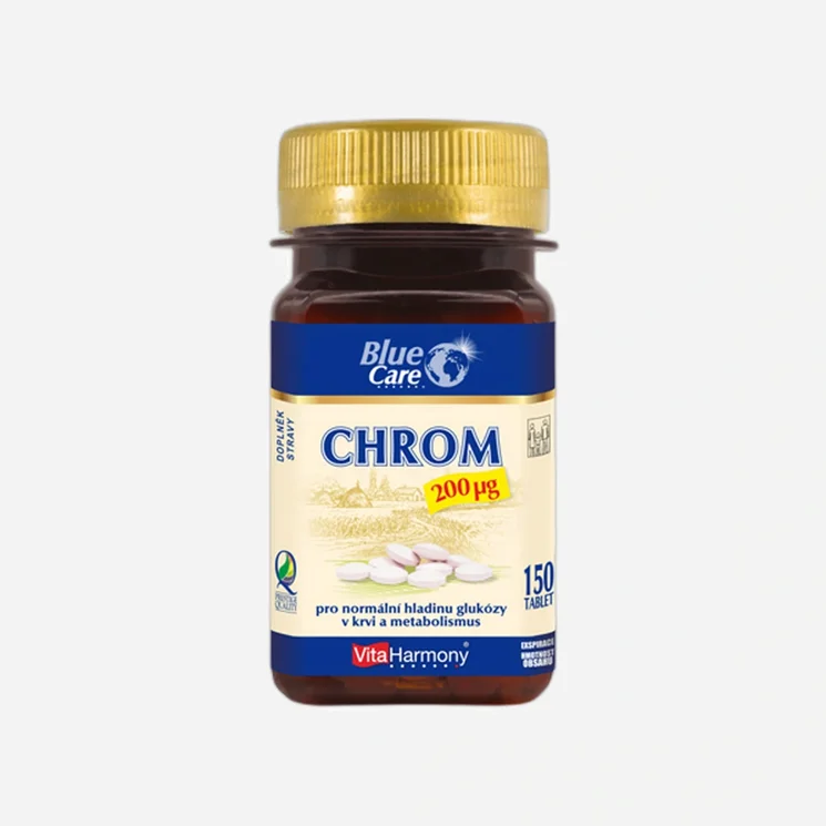 Chróm pikolinát 200 mcg 150 tabliet