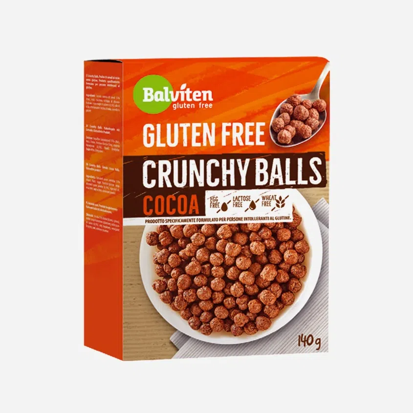 Chrumkavé kakaové guličky