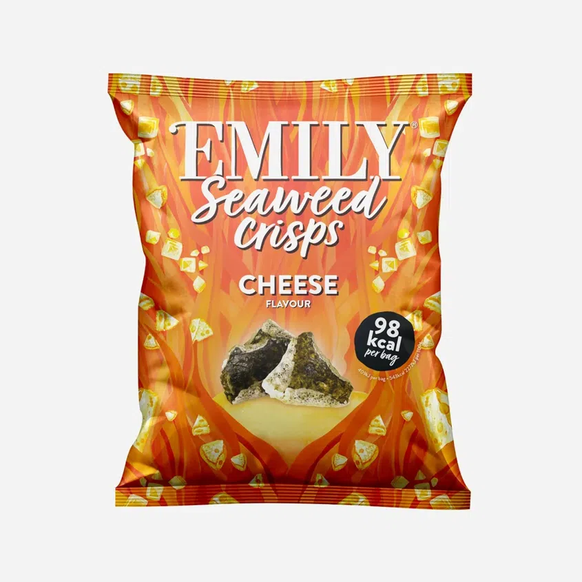 Chrumkavé morské riasy syrová príchuť vegan