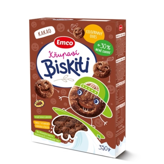 Chrumkaví Biskiti kakao