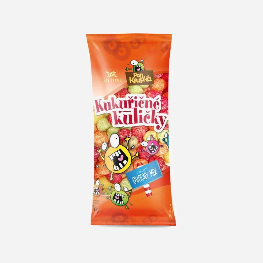 Chrumky guličky ovocné