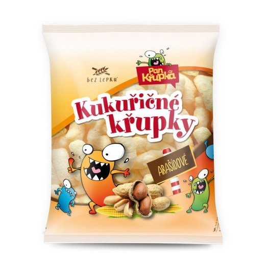 Chrumky kukuričné arašidové
