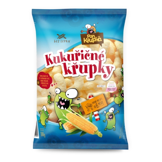 Chrumky kukuričné bez soli